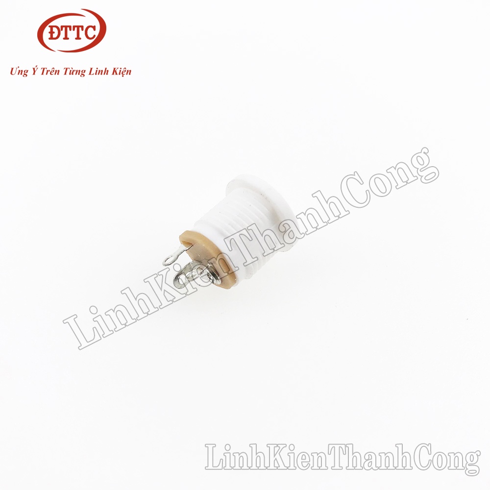 Jack DC Cái 5.5x2.1mm Màu Trắng