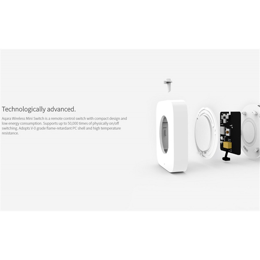 AQARA Công Tắc Thông Minh Điều Khiển Từ Xa Không Dây Phiên Bản Toàn Cầu ZigBee Gyro Cho MI home