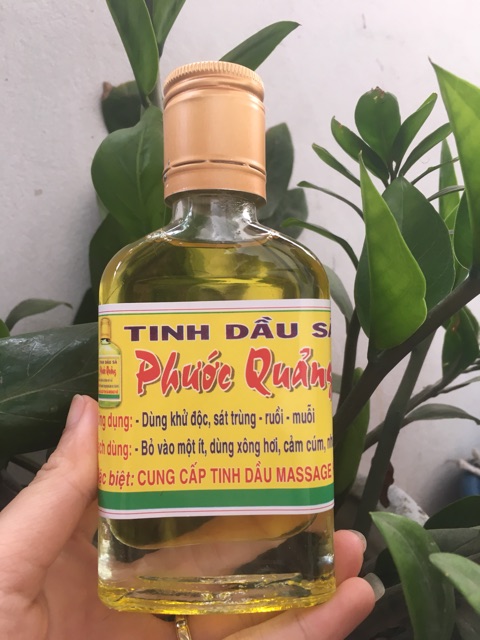 Combo 3 chai tinh dầu xả chống muỗi hiệu Phước Quảng nguyên chất