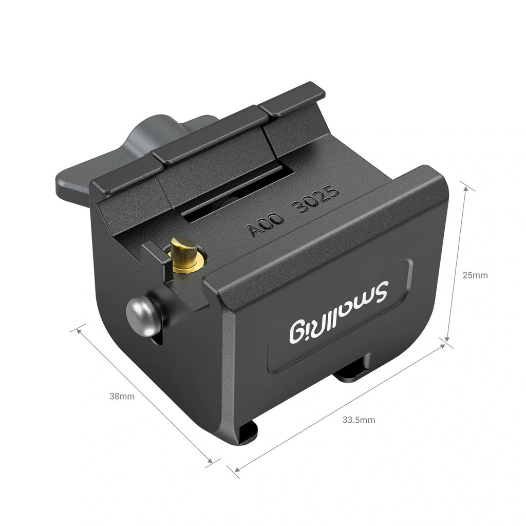 SmallRig NATO Clamp Mount DJI RS3 RS2 RSC2 Mount gắn hông ốc 1/4, 3/8 code 3025