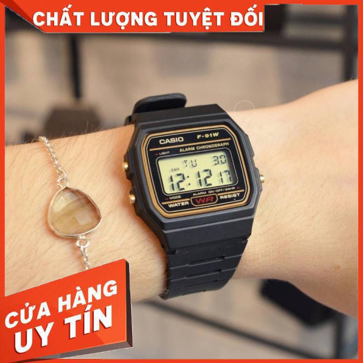 HÀNG CAO CẤP -  Đồng hồ Casio huyền thoại Nam nữ F-94, F-91, F-201 Chống Nước 5 ATM - Tuổi thọ Pin 7  - Hàng Cao Cấp