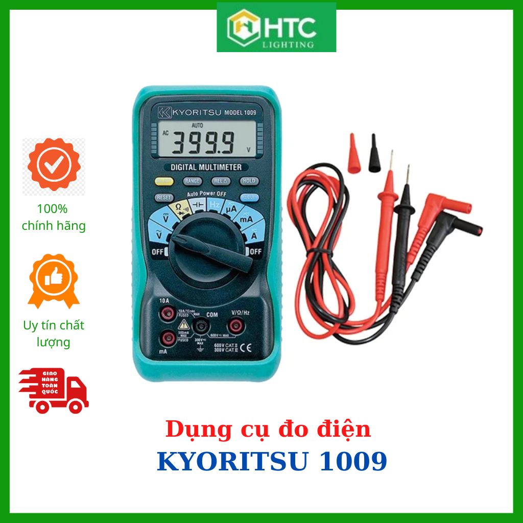 Dụng cụ đo điện (đồng hồ vạn năng) KYORITSU 1009