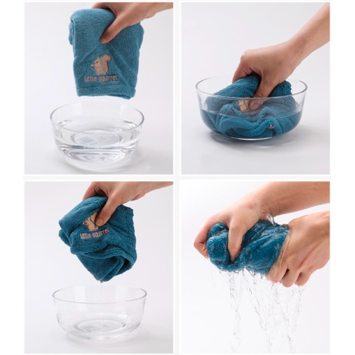 Khăn Cotton Quấn Tóc, Khăn Quấn Làm Khô Tóc DC27