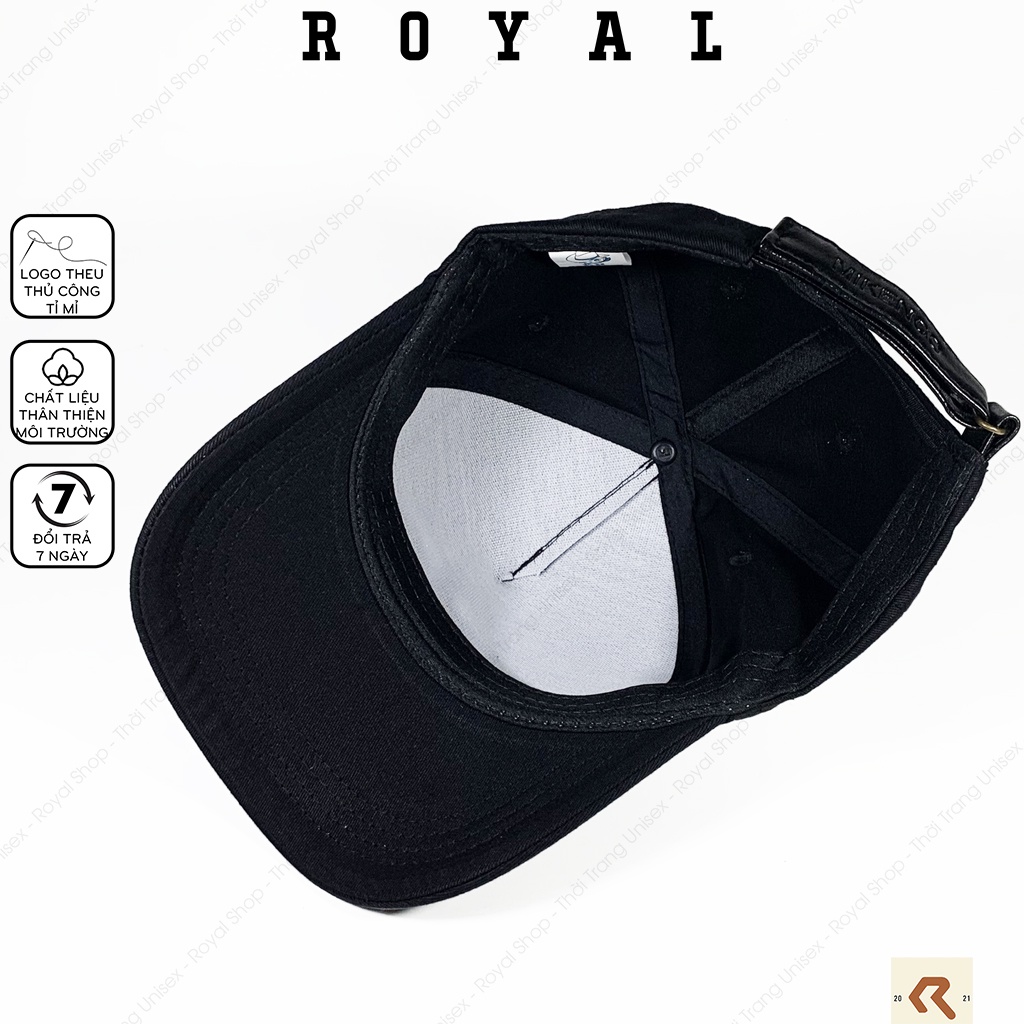 Mũ lưỡi trai nón kết nam nữ mikenco vải kaki cotton Hàn - Royal Caps