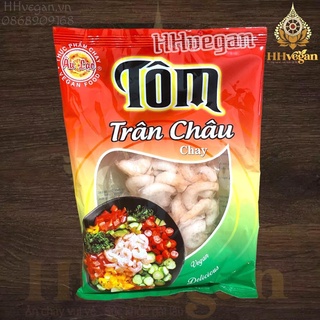 Tôm trân châu chay âu lạc - 1 gói 130g - thực phẩm chay âu lạc - vegan food