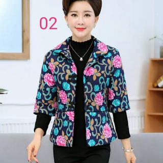 Áo vest nữ trung niên thời trang Thu đông hàng Quảng Châu.