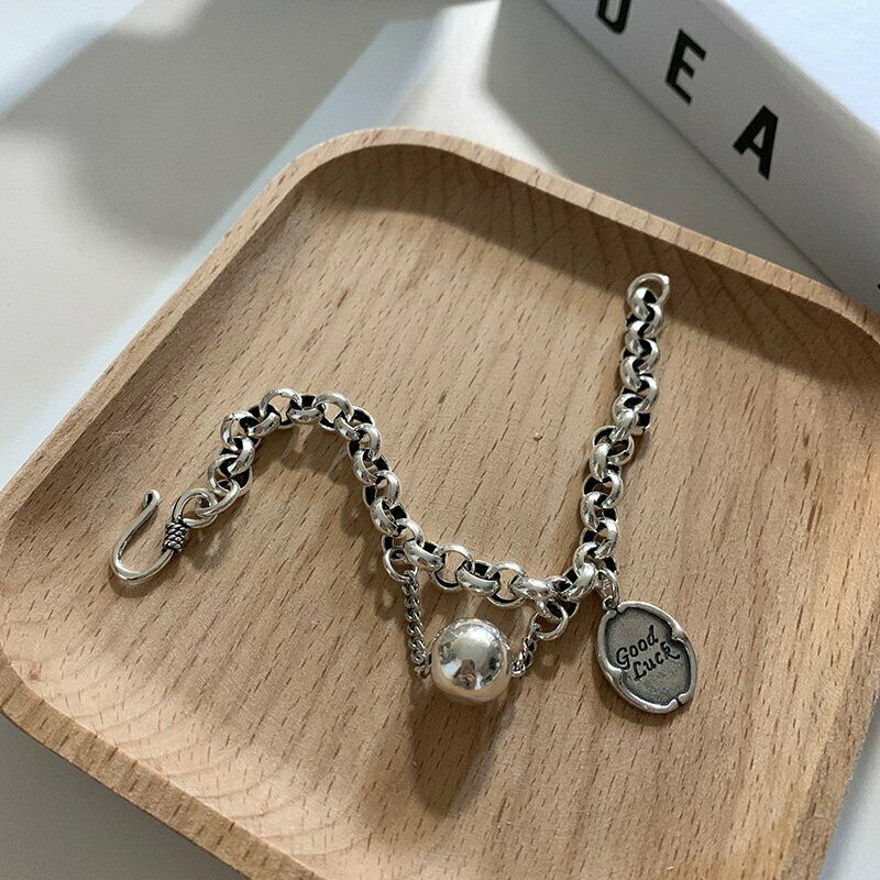 Vòng Tay Bạc 925 Đính Hạt May Mắn