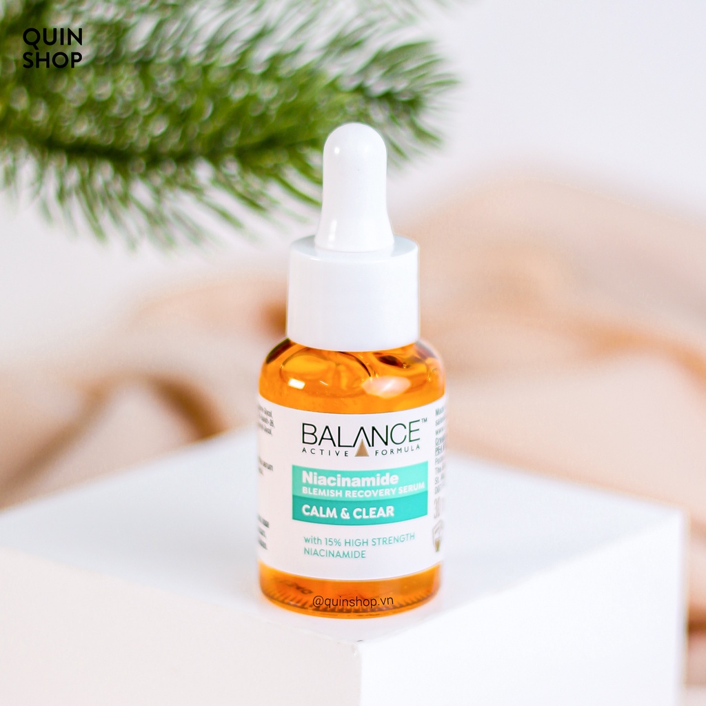 Tinh Chất Mờ Thâm Mụn Balance Niacinamide Blemish Recovery Serum