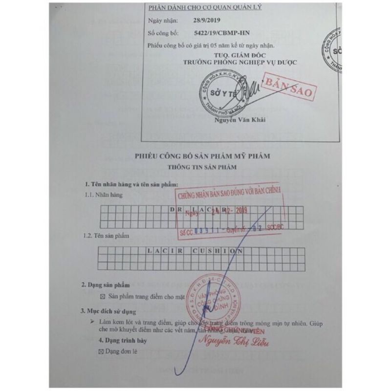 Phấn Nước La'luxxy Cushion của Drlacir