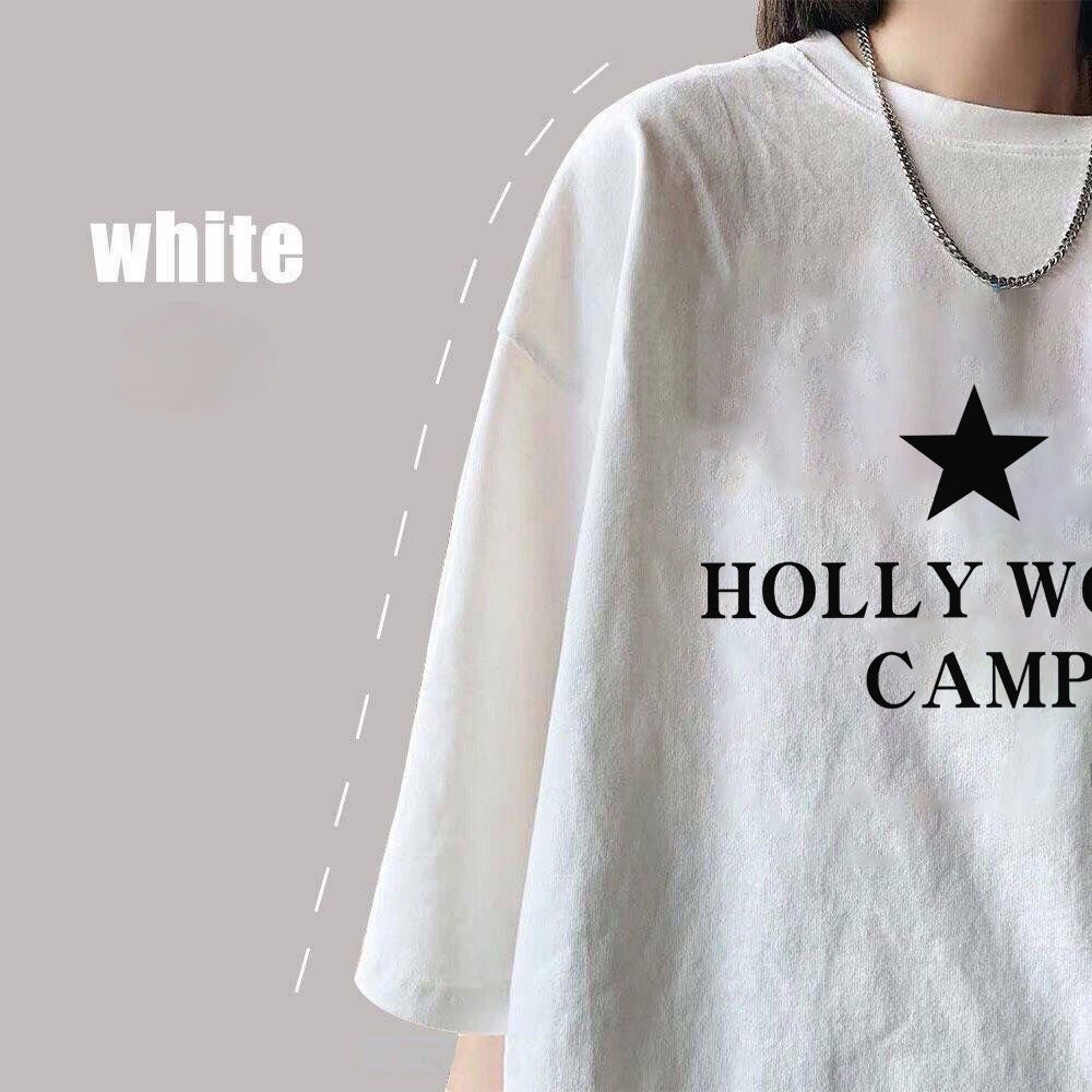 Áo Thun Nữ Tay Ngắn Dáng Rộng Trẻ Trung Dễ Phối