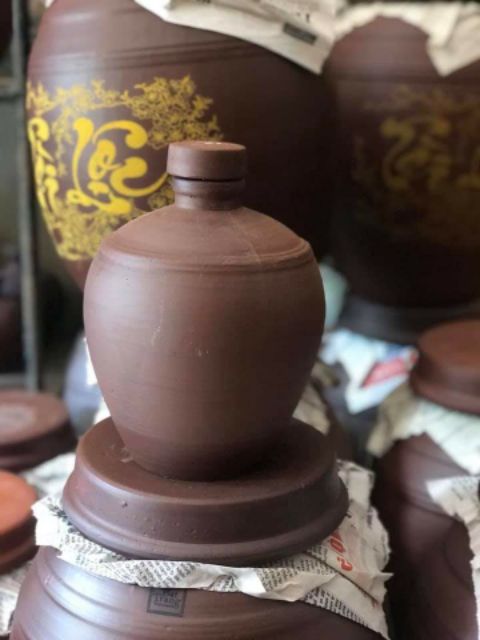 Chum rượu sành đủ size 2l, 3l, 4l, 5l Bát Tràng
