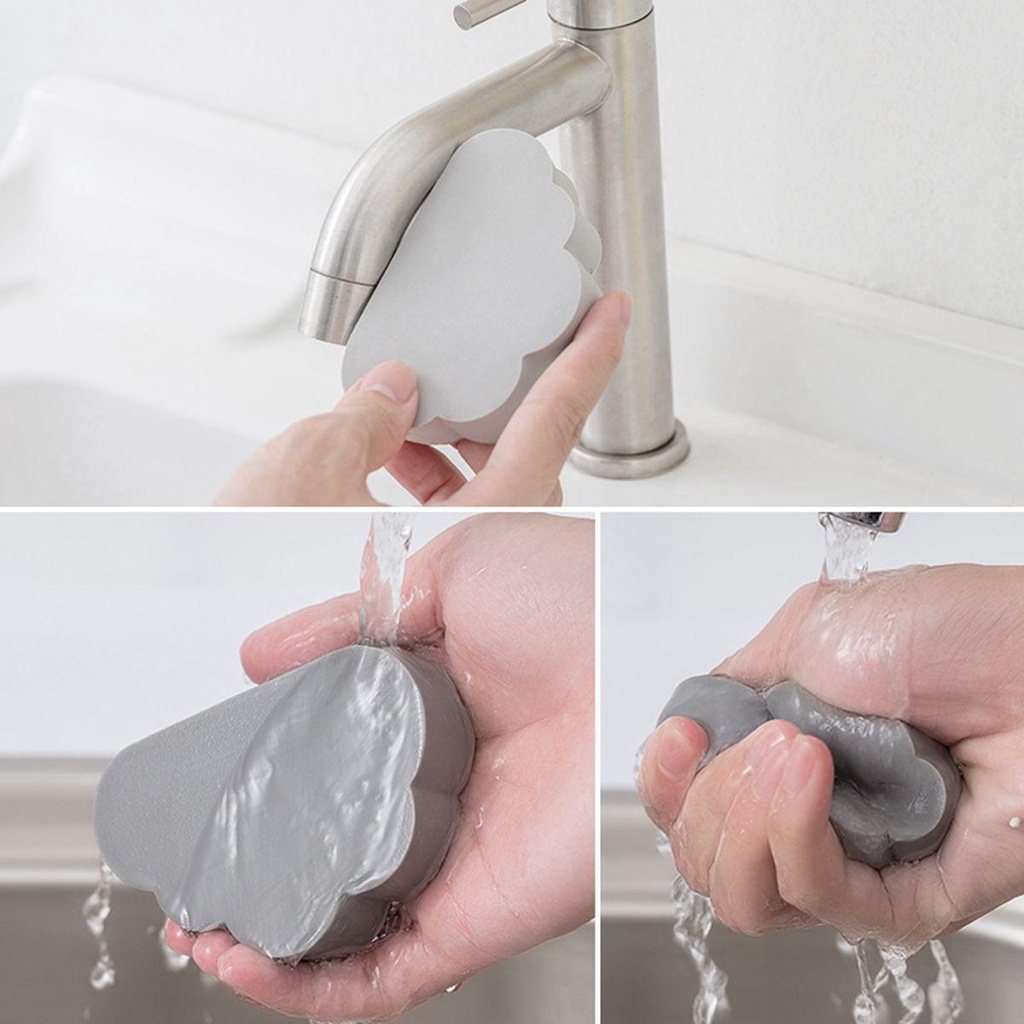 Miếng Bọt Biển Rửa Chén Chống Dầu Mỡ Có Thể Tái Sử Dụng