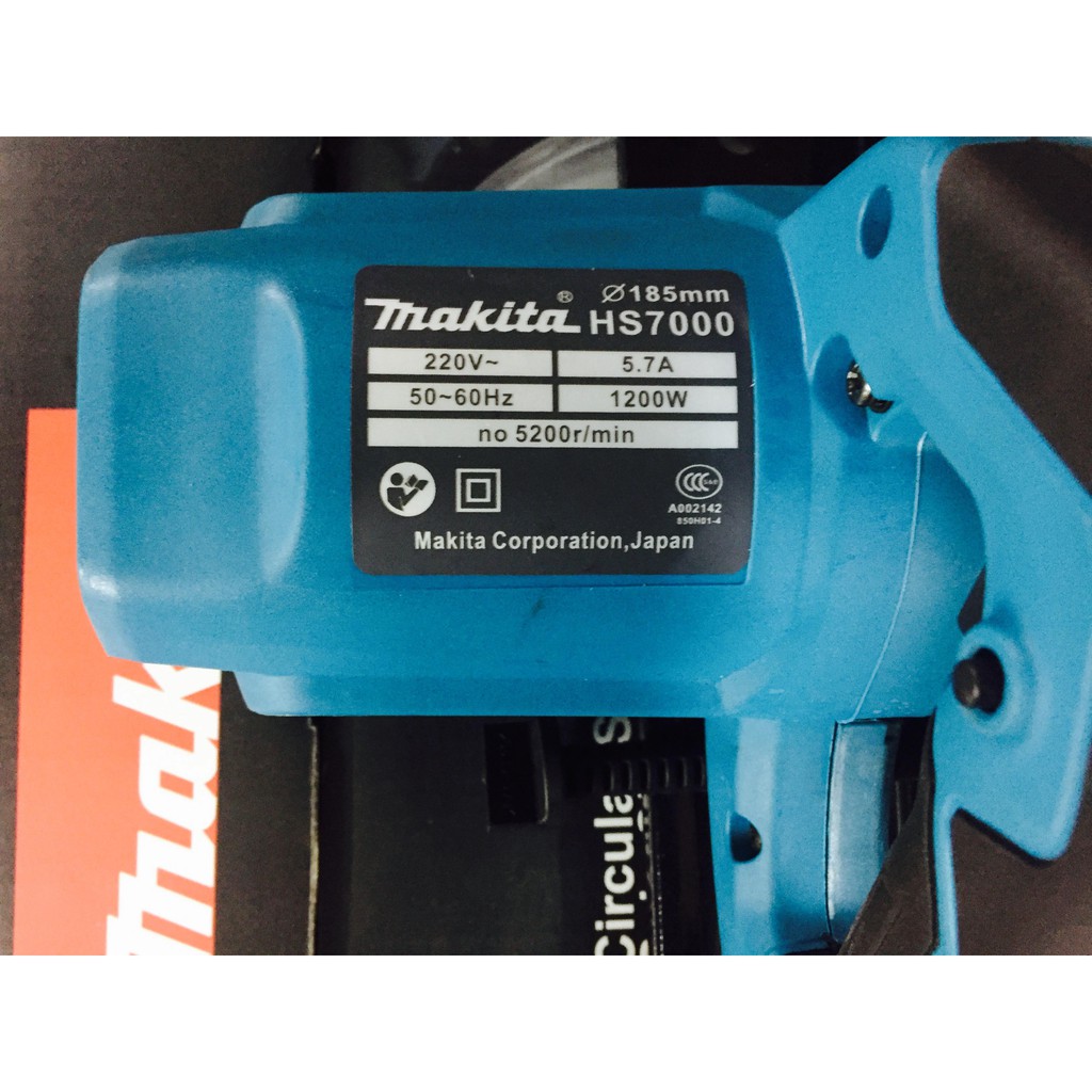 MÁY CƯA VÀ CẮT MAKITA 185MM HS-7000 NEW 100% TẶNG ĐĨA