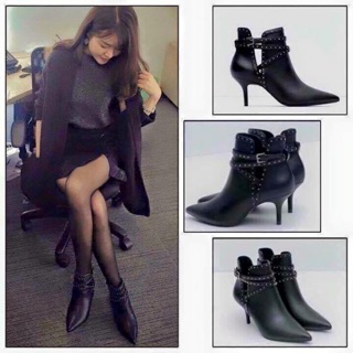 Boot zara Auth sz 39 form nhỏ chân 38 mang vừa