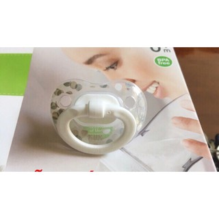 [NVMH3] Ti giả Silicon Nuk cho bé (sz 0-6m).