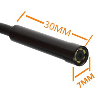 Camera nội soi 7mm-1m, chống nước IP67 (Đen)