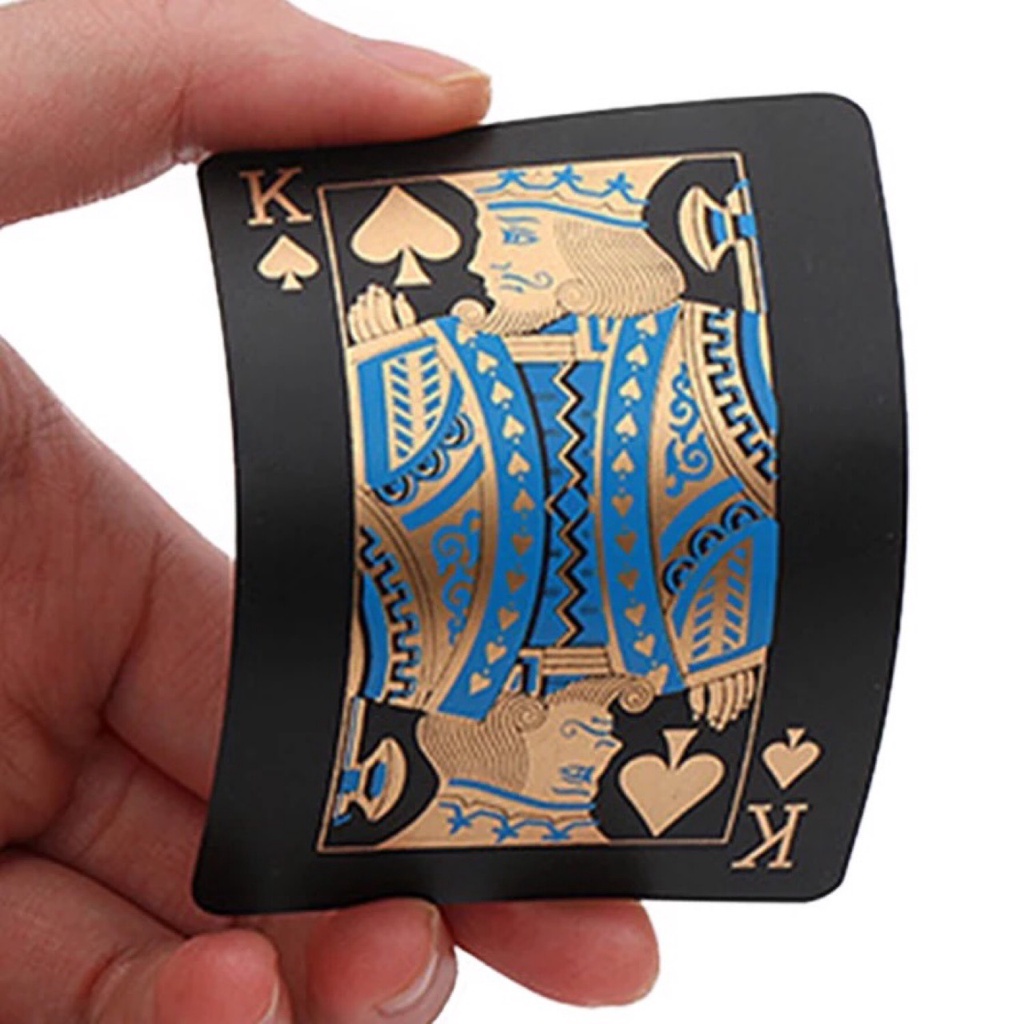 Bộ thẻ bài tây chống thấm nước PVC chất lượng cao 54 lá khác nhau bộ tú bài tây anime manga chibi xinh xắn