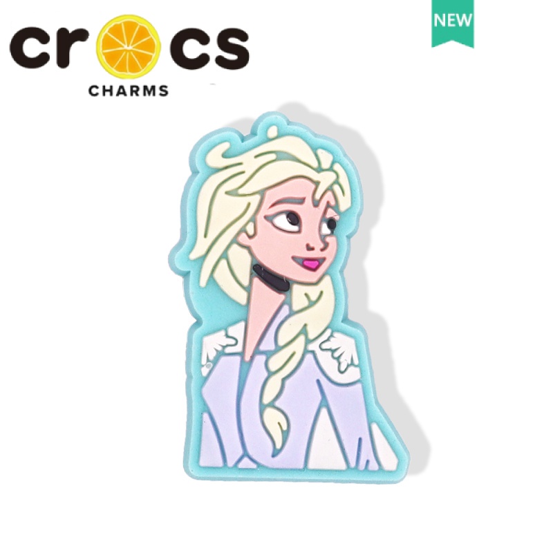Phụ Kiện Khóa Giày crocs Hình Nhân Vật Hoạt Hình Frozen Trang Trí Trên Cùng