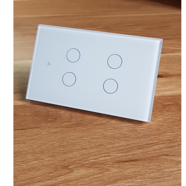 Công tắc thông minh nút cảm ứng wifi tuya/smartlife điều khiển từ xa qua điện thoại