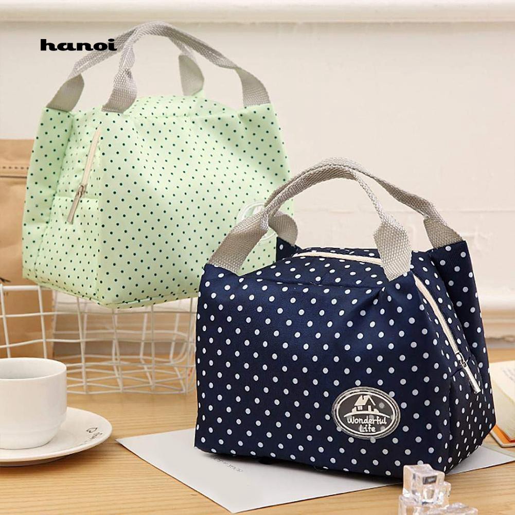 Túi đựng hộp cơm trưa giữ nhiệt tiện lợi