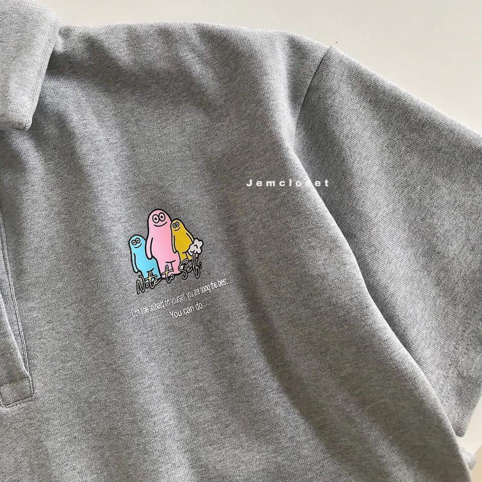 [ RẺ VÔ ĐỊCH] Đầm váy polo nữ ulzzang tay lỡ Đầm ngắn dáng suông Unisex cổ sơ mi khóa ngực [ Ảnh Thật] | BigBuy360 - bigbuy360.vn