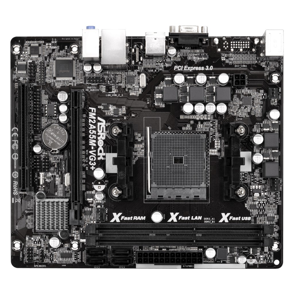 Chuyên Mainboard AMD Socket AM3, FM1, FM2, FM2+ Gigabyte, Asus, MSI, Asrock, Biostar - Hàng tháo máy sạch đẹp có Fe chặn