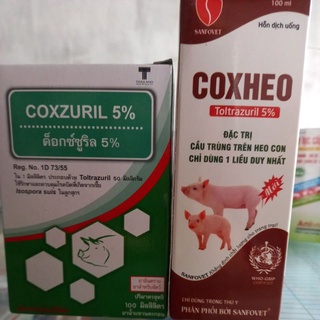 Cầu trùng heo 100ml