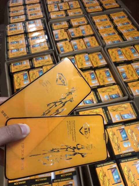 Kính Cường Lực Dragon 6D 6 7 8 6plus 7plus 8plus