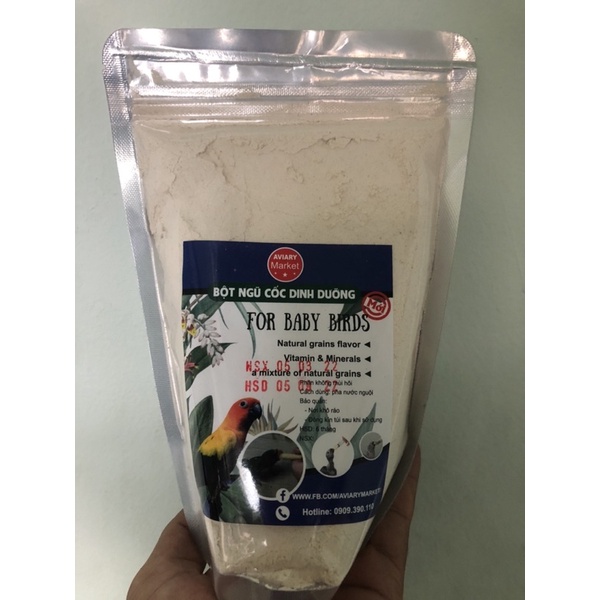 Bột Cho Vẹt Non gói 500g