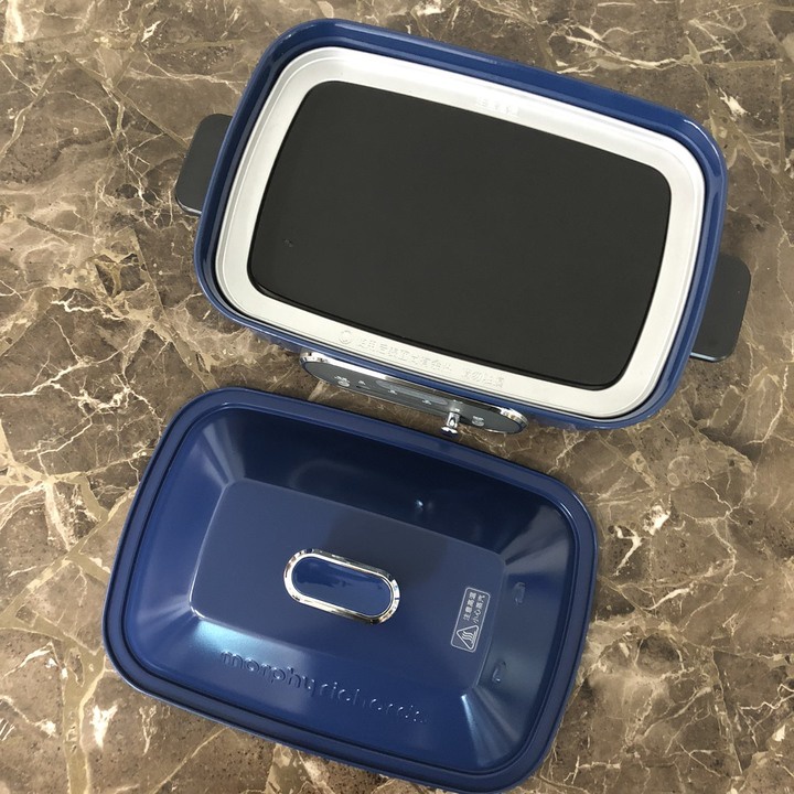 Bộ nồi lẩu nướng đa năng 3 trong 1 cao cấp Morphy Richards MR9088, 1400W - HÀNG CHÍNH HÃNG Bảo hành 1 NĂM