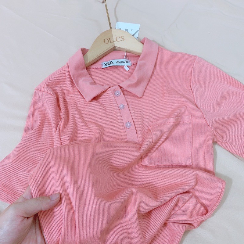 APN57 - ÁO TĂM POLO HỒNG CHO NỮ | BigBuy360 - bigbuy360.vn