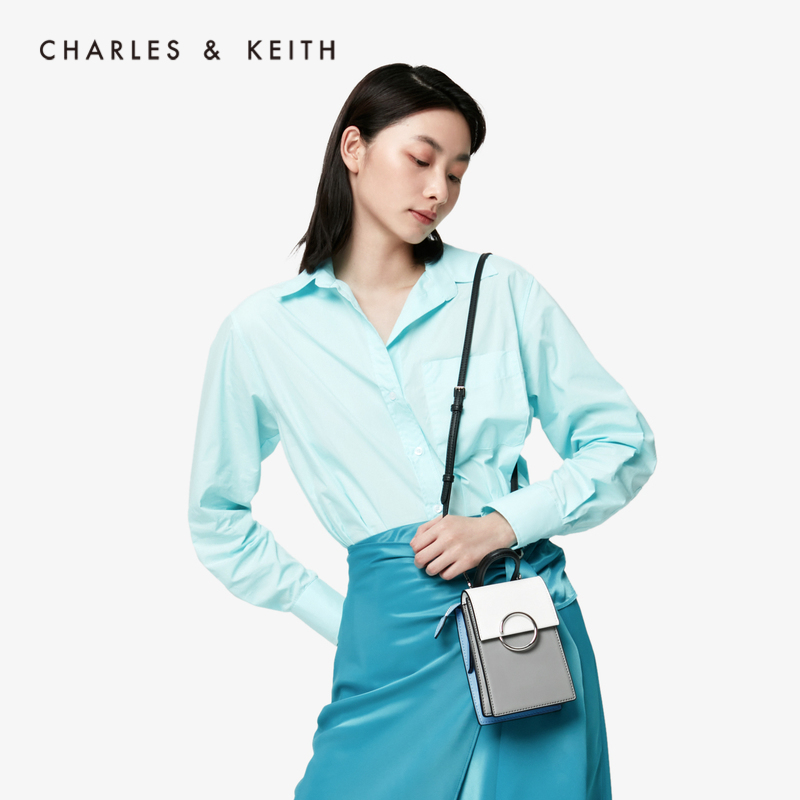 CNK màu phù hợp với túi xách mini vòng khóa túi đeo vai túi đeo chéo nữ túi điện thoại