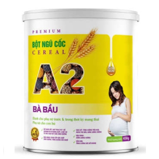 Bột Ngũ Cốc Cereal A2 - Bà Bầu 650gr