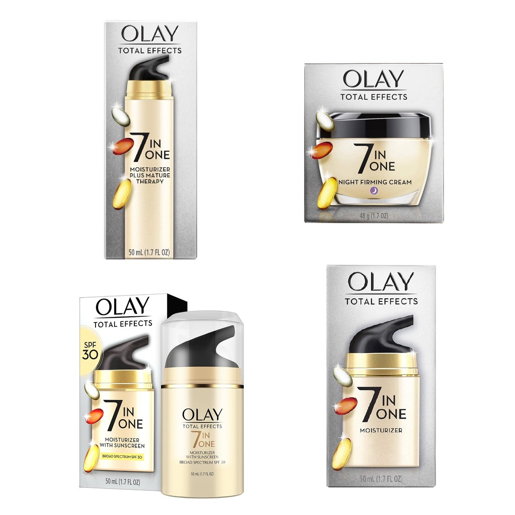 [50ML] Kem dưỡng 7 tác dụng Olay Total Effects 7 in 1 Moisturizer Plus Mature Therapy / Night Firming Cream 50 ML