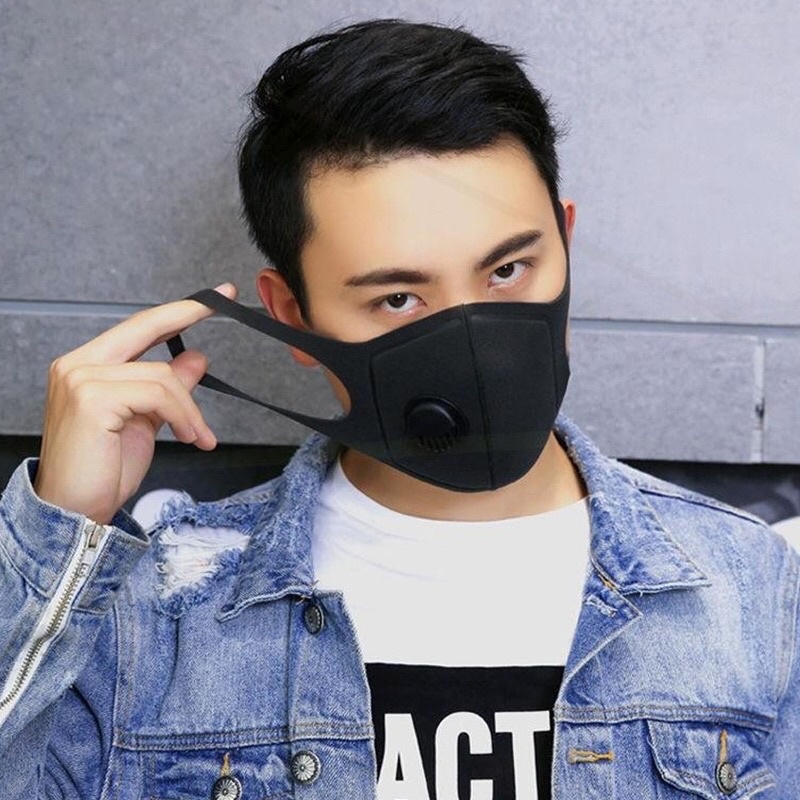 Set 3 Pitta mask có van thở thông khí chống bụi vi khuẩn