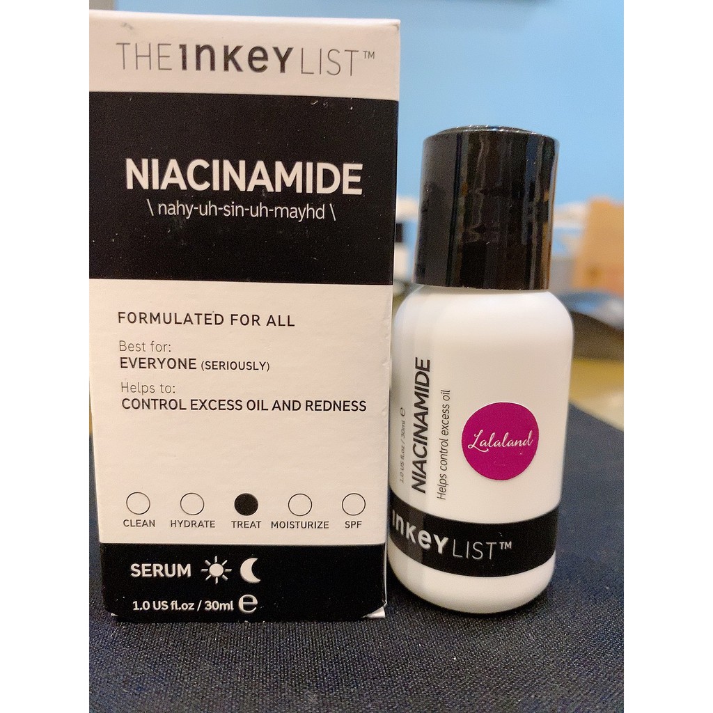 Tinh chất kháng mụn mờ thâm The INKEY List Niacinamide 30ml