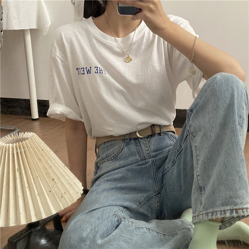 Áo Thun Tay Ngắn Thời Trang Dành Cho Nữ