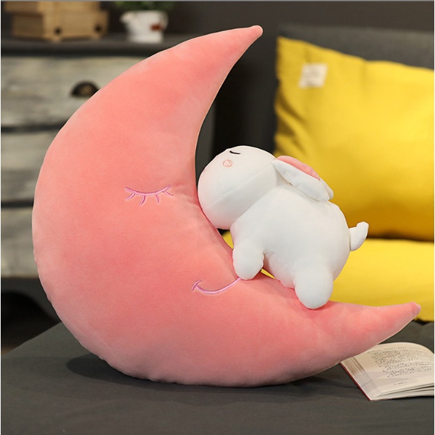 Gấu Bông Thỏ Mặt Trăng Siêu Yêu - Diabrand