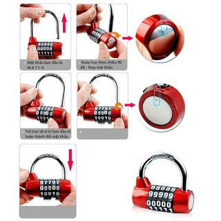 Ổ KHÓA 5 SỐ TIỆN DỤNG
