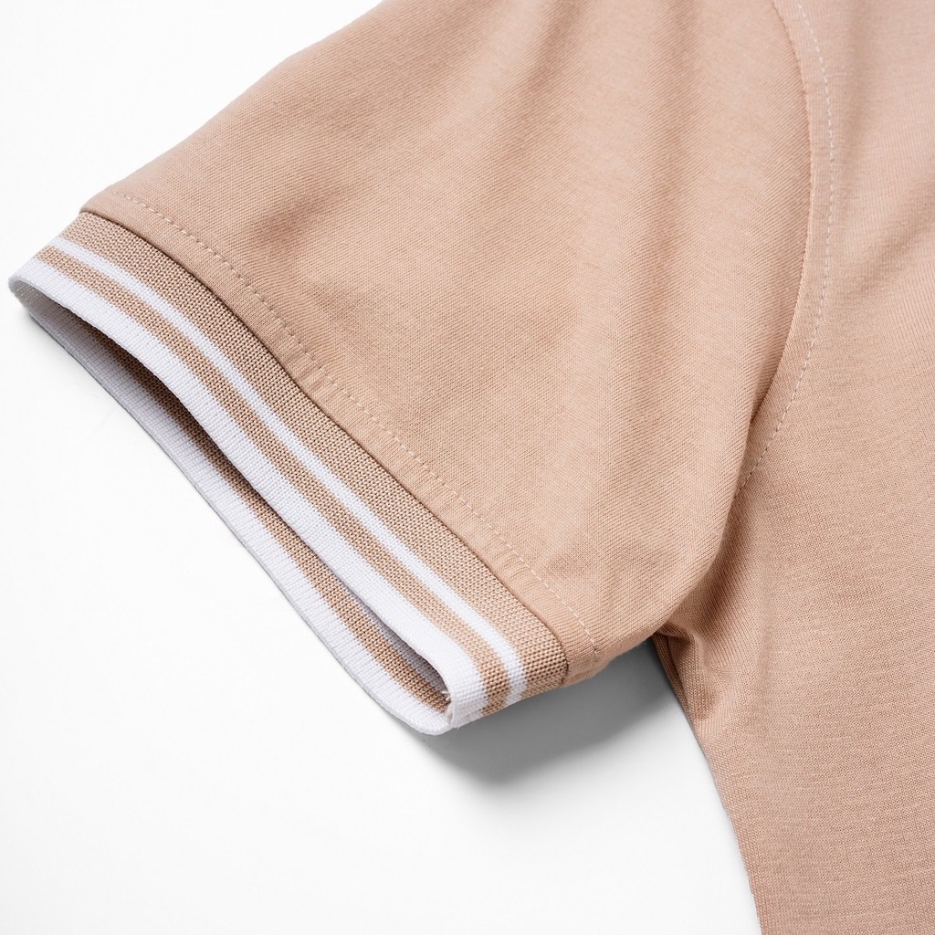 Áo polo nam Leo Vatino phối cổ dệt viền chất thun phối viền cổ bộ 4 màu co giãn chuẩn form tay ngắn PLS15 | BigBuy360 - bigbuy360.vn