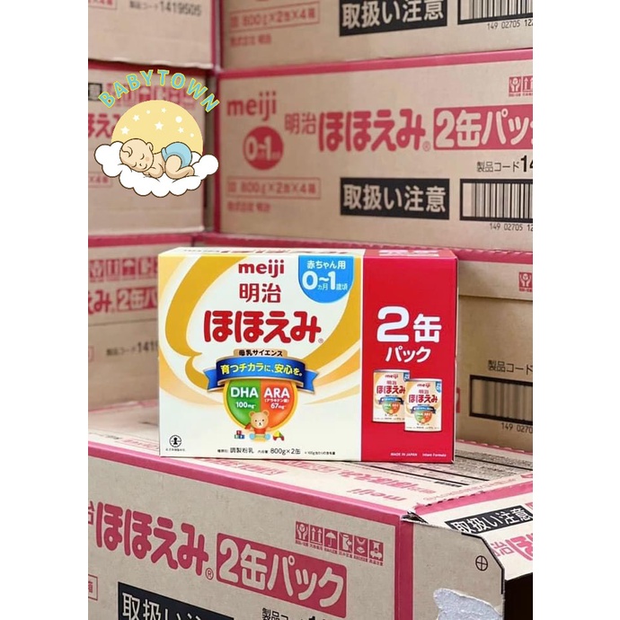 Sữa Meiji Lon Nội Địa Nhật 800gr , Meiji HP 850gr (Date 2024)
