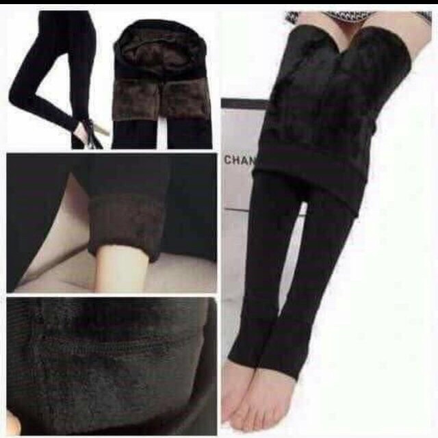 Quần tất lót lông