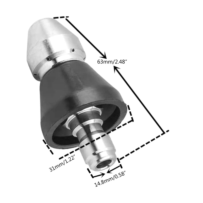Vòi Phun Nước Áp Suất Cao 1 / 6 Ống Thoát Nước