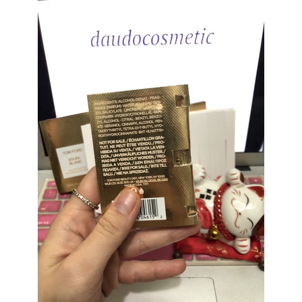 Nước hoa Tom Ford Soleil Blanc EDP - Eau De Soleil Blanc EDT 1.5ml