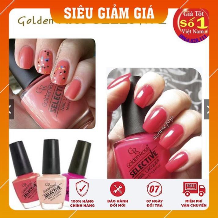 [ FreeShip - BÁN PHÁ GIÁ ] Sơn móng tay đẹp siêu bóng mịn/ Màu sơn móng chân đẹp chính hãng golden rose