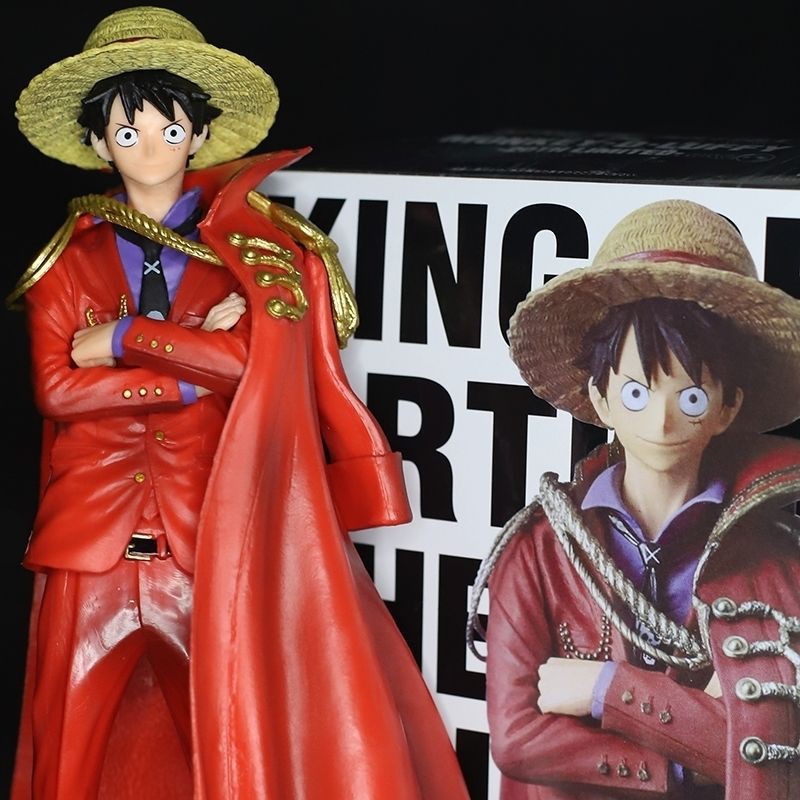 [Mã LIFE0503TOYS giảm 10% đơn 0Đ] (Có sẵn - 25cm) Mô Hình Monkey D Luffy King Of Artist - Áo Choàng Đỏ - Figure OnePiece