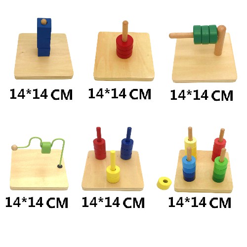 💖FREESHIP💖 - Bộ Giáo Cụ Montessori Cho Trẻ 0 - 3 Tuổi Bản Quốc Tế ( Mua Set 20 Giáo Cụ Montessori Gia 3.400.000 )