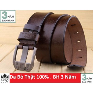 Thắt lưng dây nịt nam Jeep Zero da bò THẬT 100% . Đồ Da Kingshop Bảo hành 3 năm . ོ