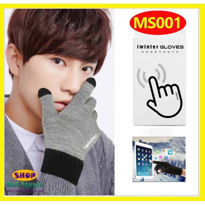 Bao tay len mùa đông sài cho cảm ứng