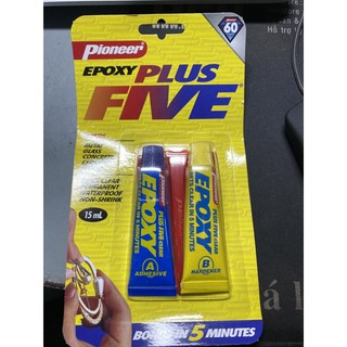 (Giá Sập Sàn Black Friday)keo dán 2 Thành Phần đa năng siêu cứng AB Expoxy Plus Trong 15ml dán mọi bề mặt